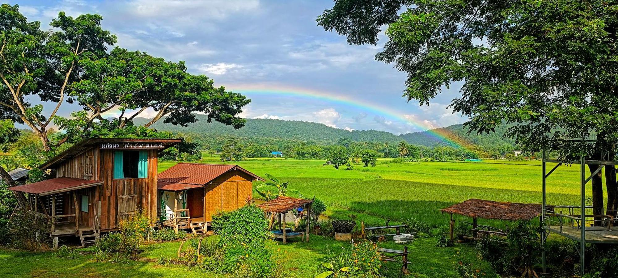 Kaewma Farmstay Khuang Kom ภายนอก รูปภาพ